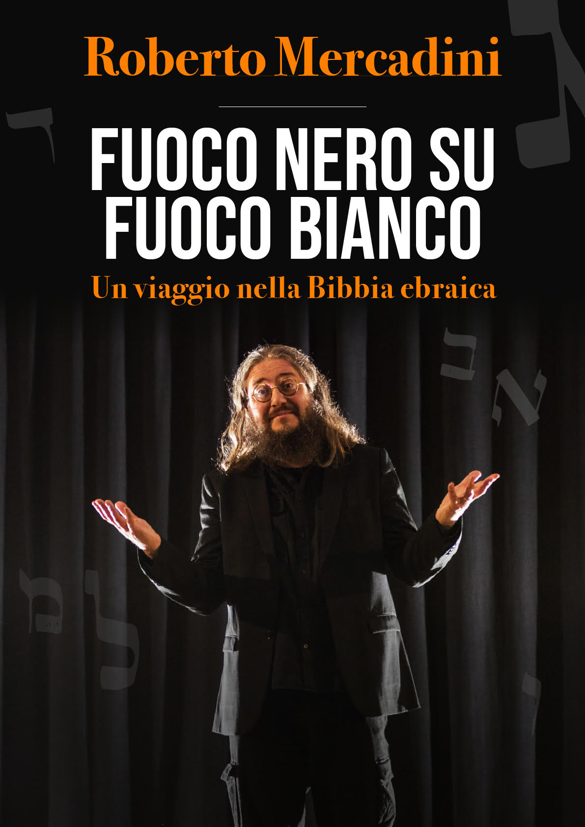 ROBERTO MERCADINI<br>
FUOCO NERO SU FUOCO BIANCO